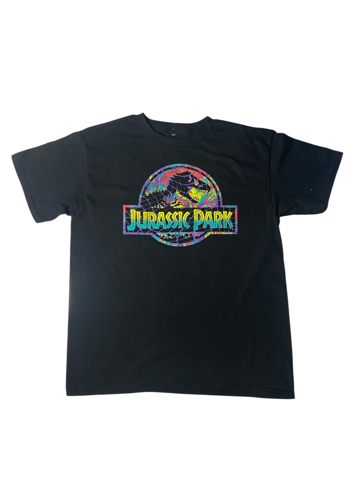 Camiseta Jurassic Park negra