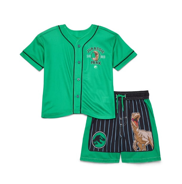Conjunto Set short y camiseta Jurassic Park
