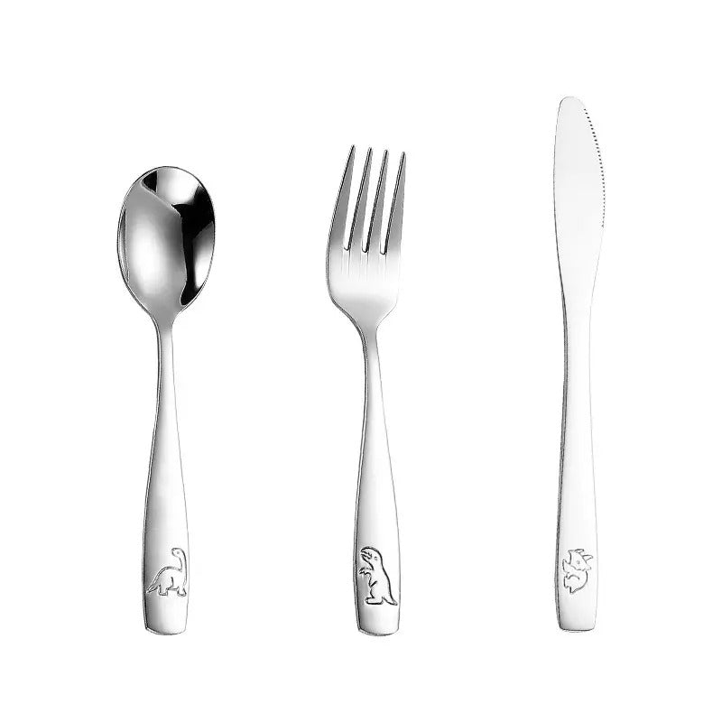 Set de cubiertos acero inoxidable