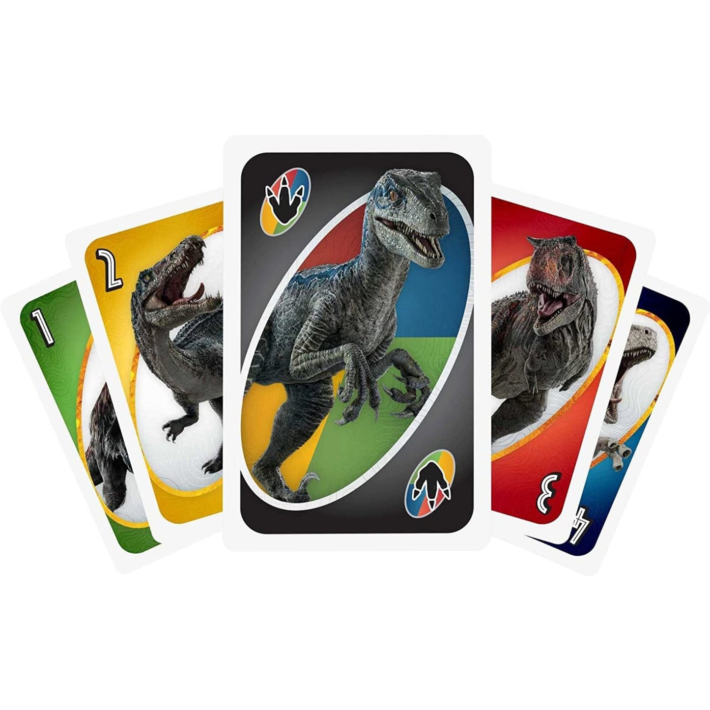 Juego de cartas UNO Jurassic World