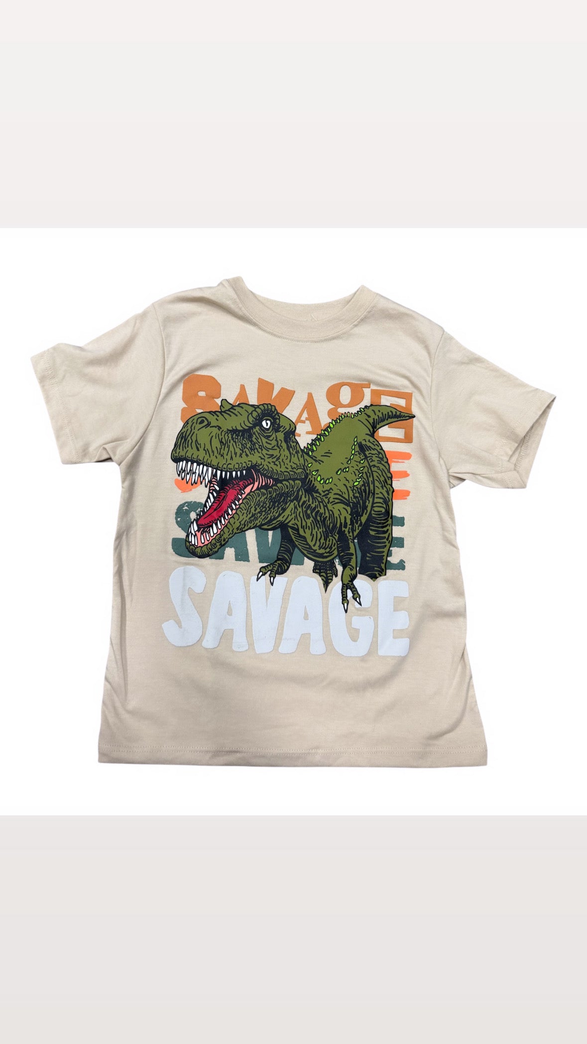 Camiseta Savage Beige