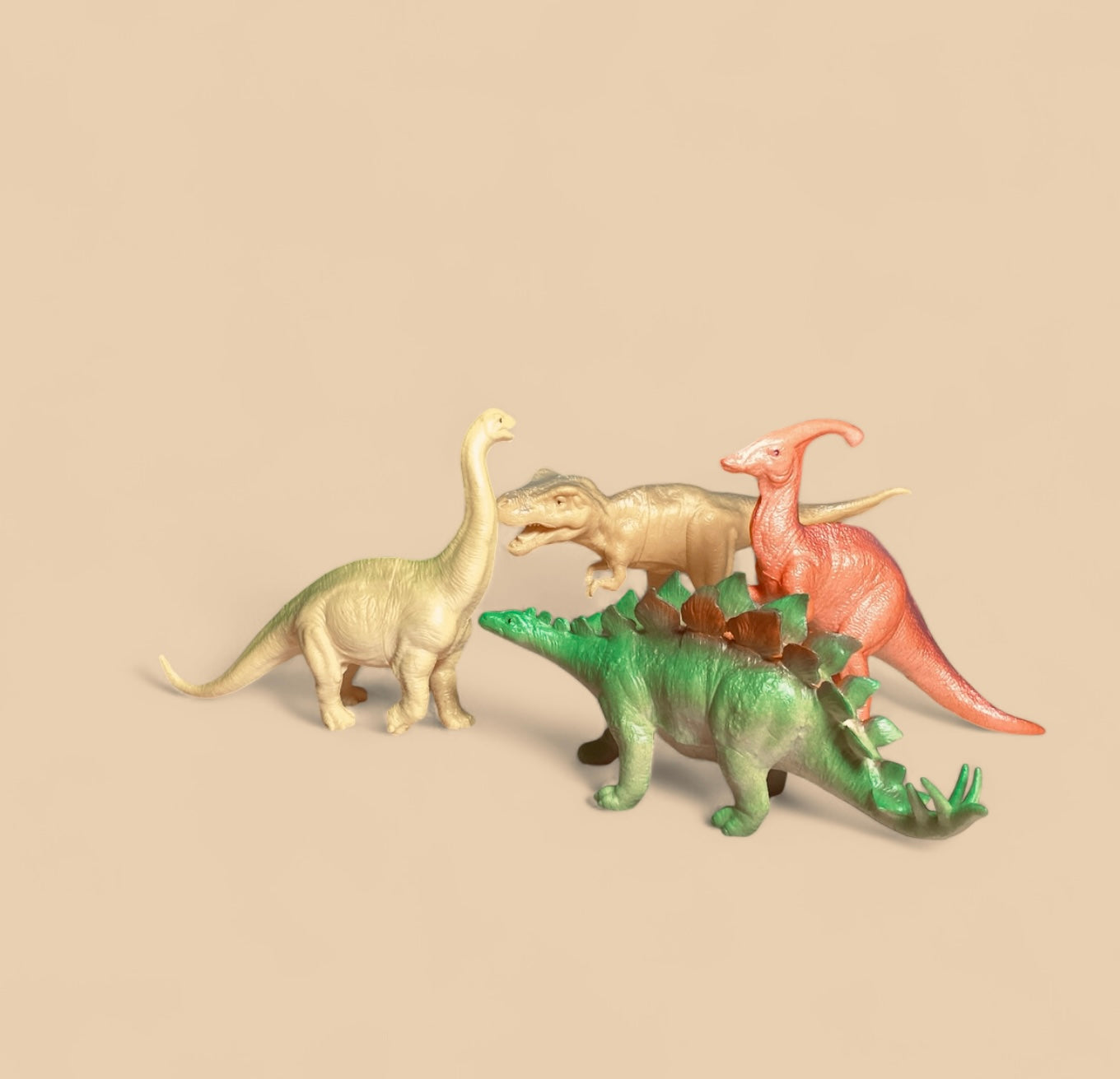 Set de dinosaurios 4 unidades