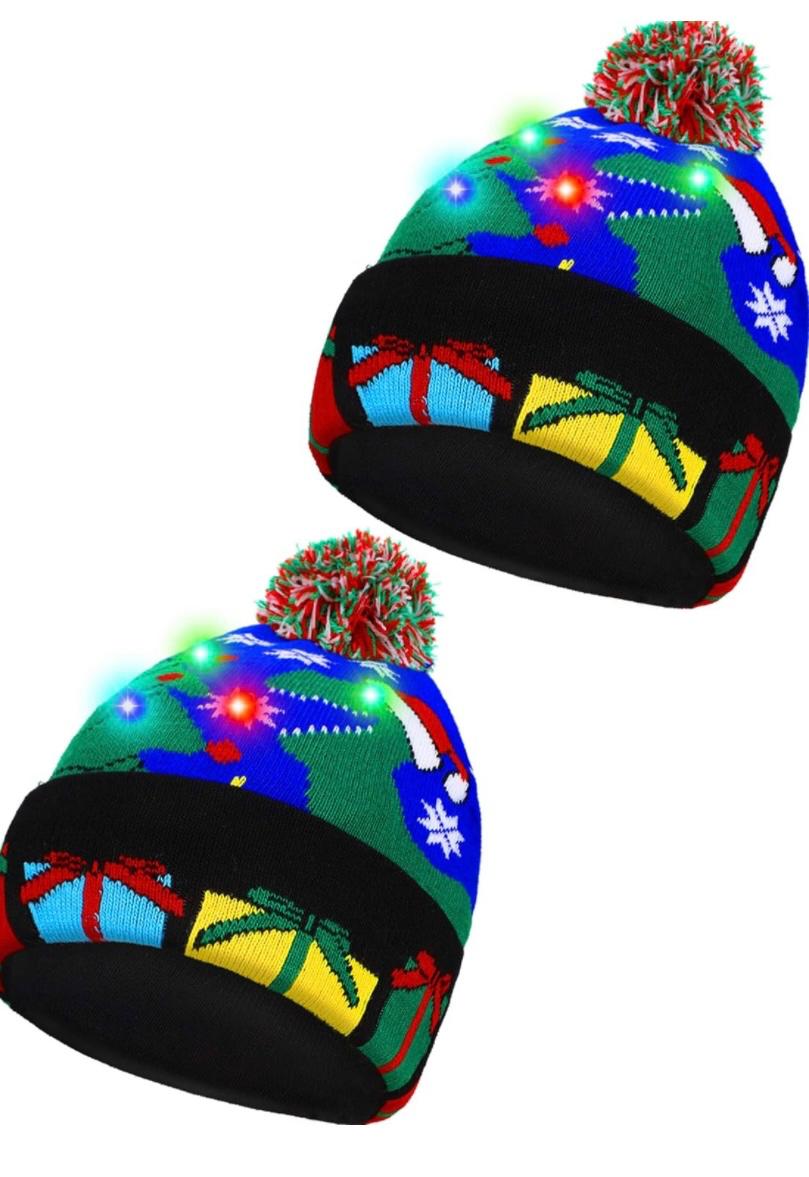 Gorro Navidad con Luz talla única