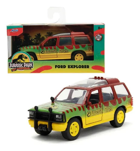 Carro Coleccionable Ford Explorer Jurassic Park