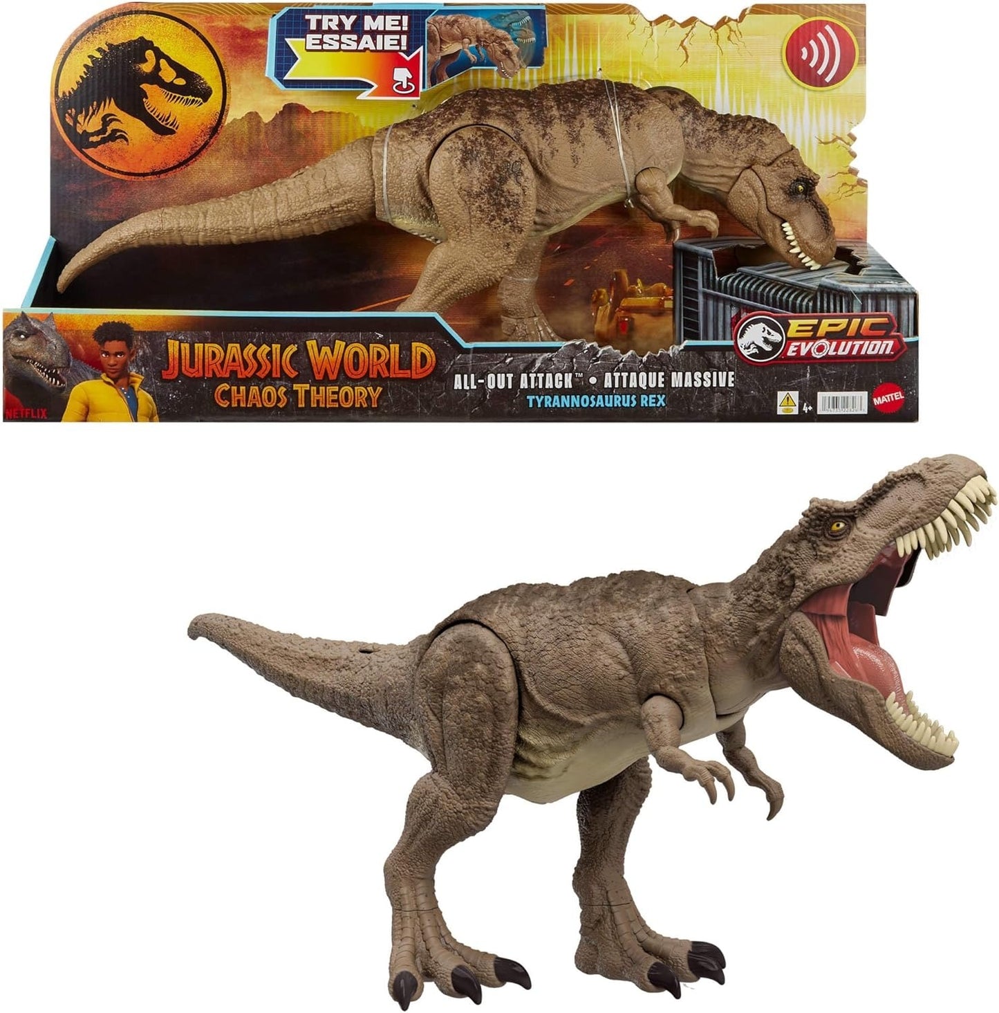 T Rex Caos theory Mattel