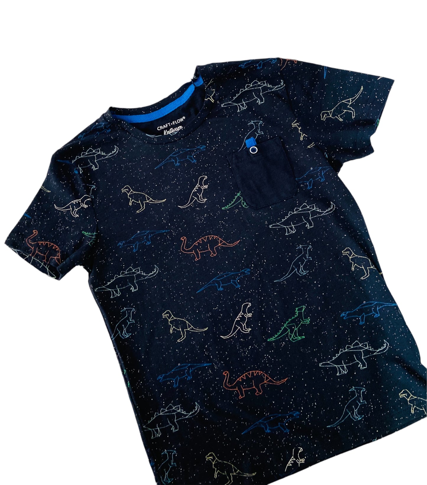 Camiseta azul constelaciones