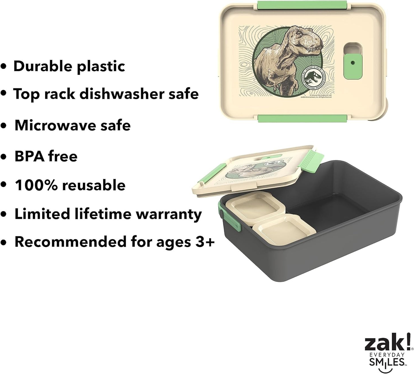 Lunch Box Jurassic Zak