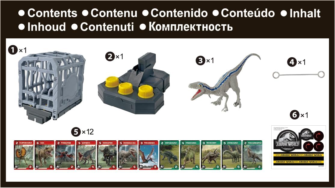 Juego de Escape Jurassic World (Dino Escape Cage Breaker)