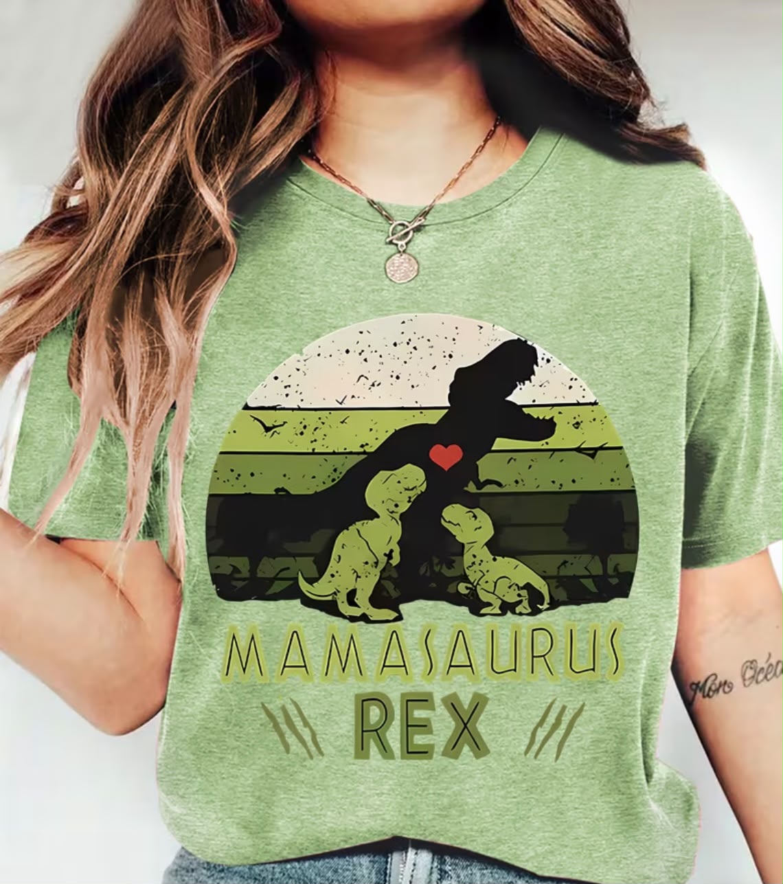 Camiseta Adulto Mamasaurus Rex
