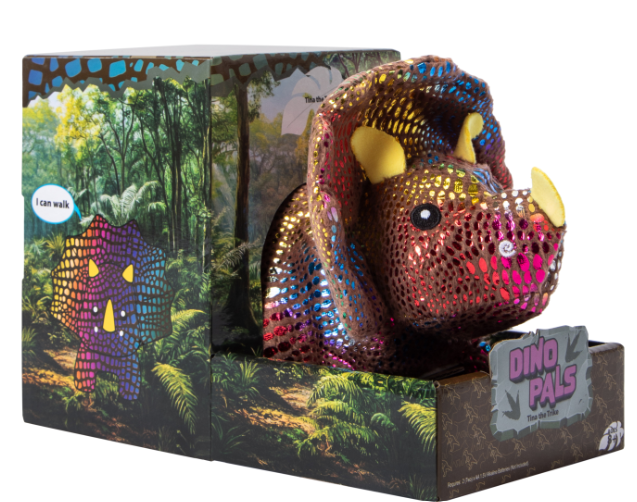 Dino Mascota Tina Triceratops