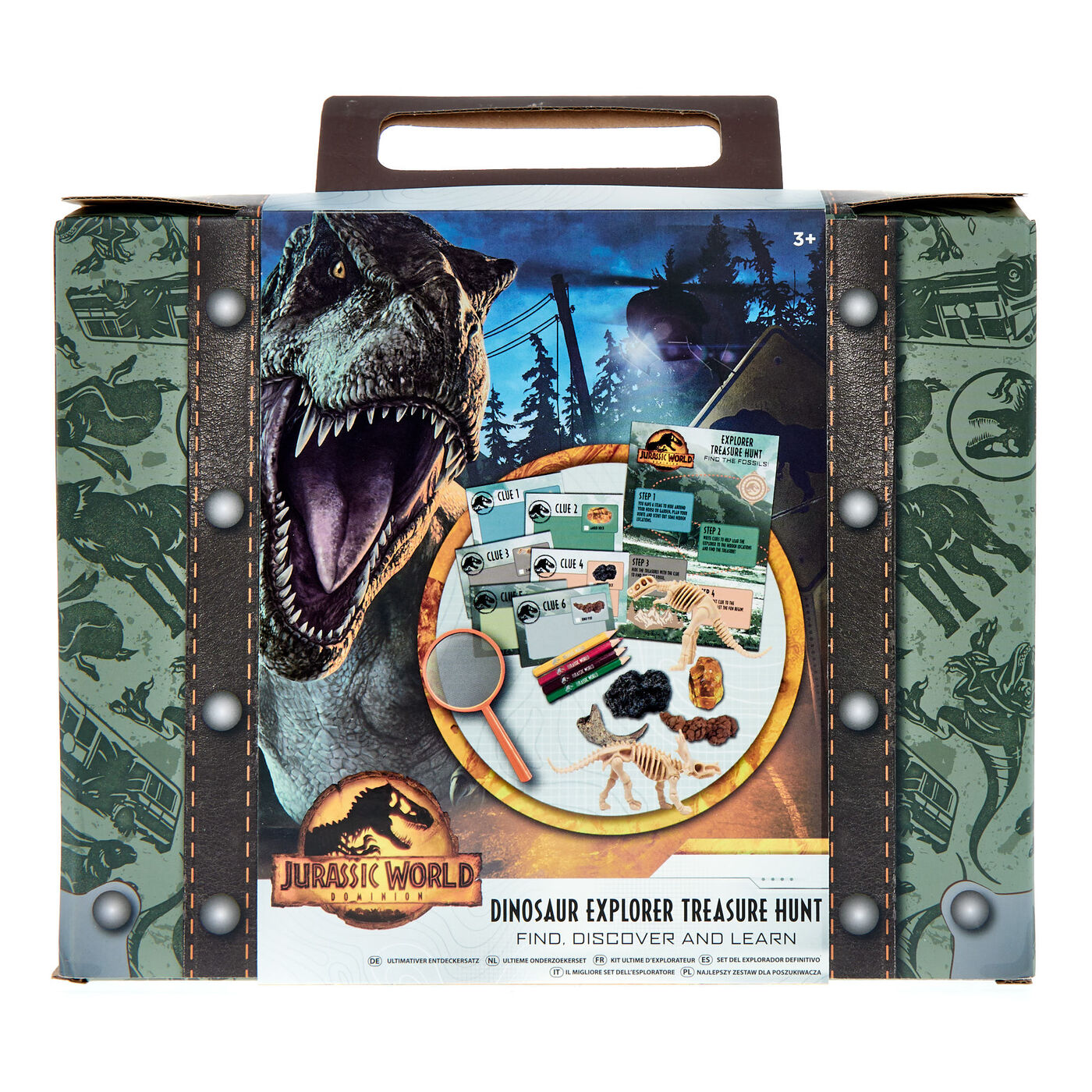 Explorador de dinosaurios-Búsqueda del tesoro en Jurassic World Dominion