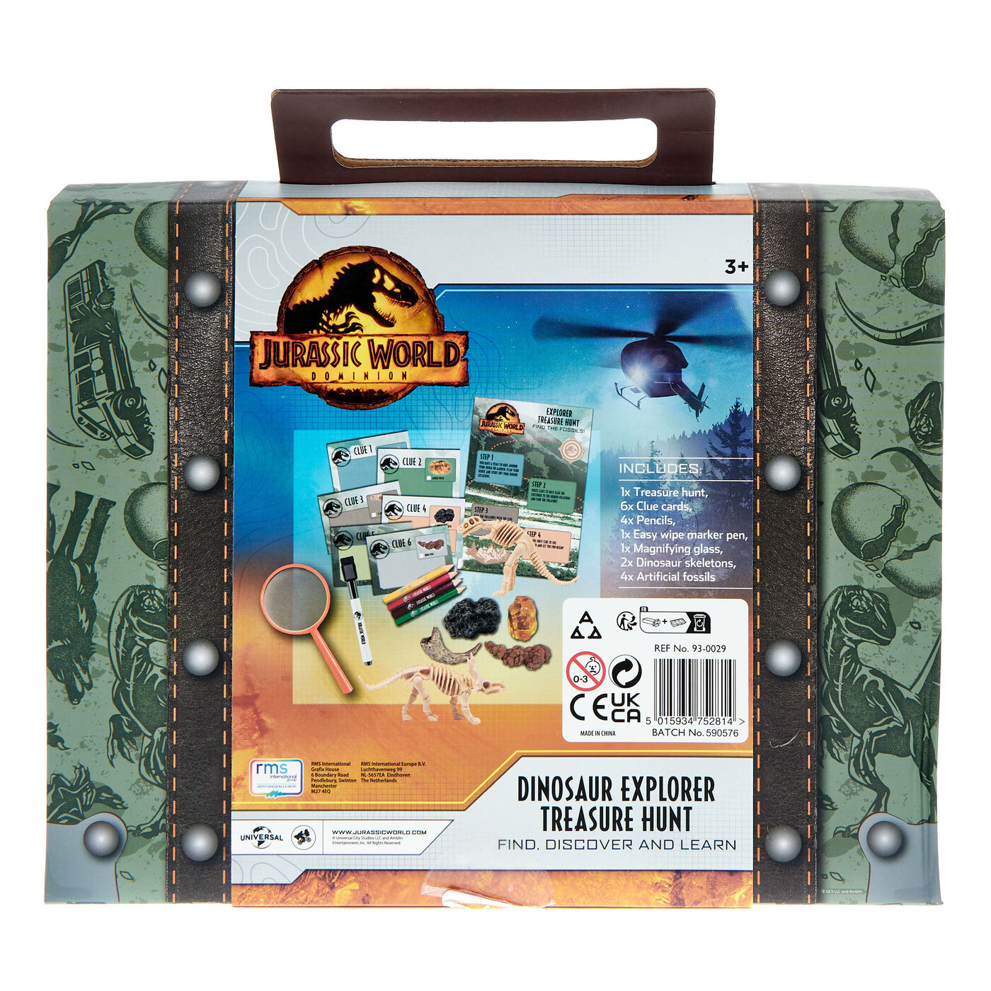 Explorador de dinosaurios-Búsqueda del tesoro en Jurassic World Dominion