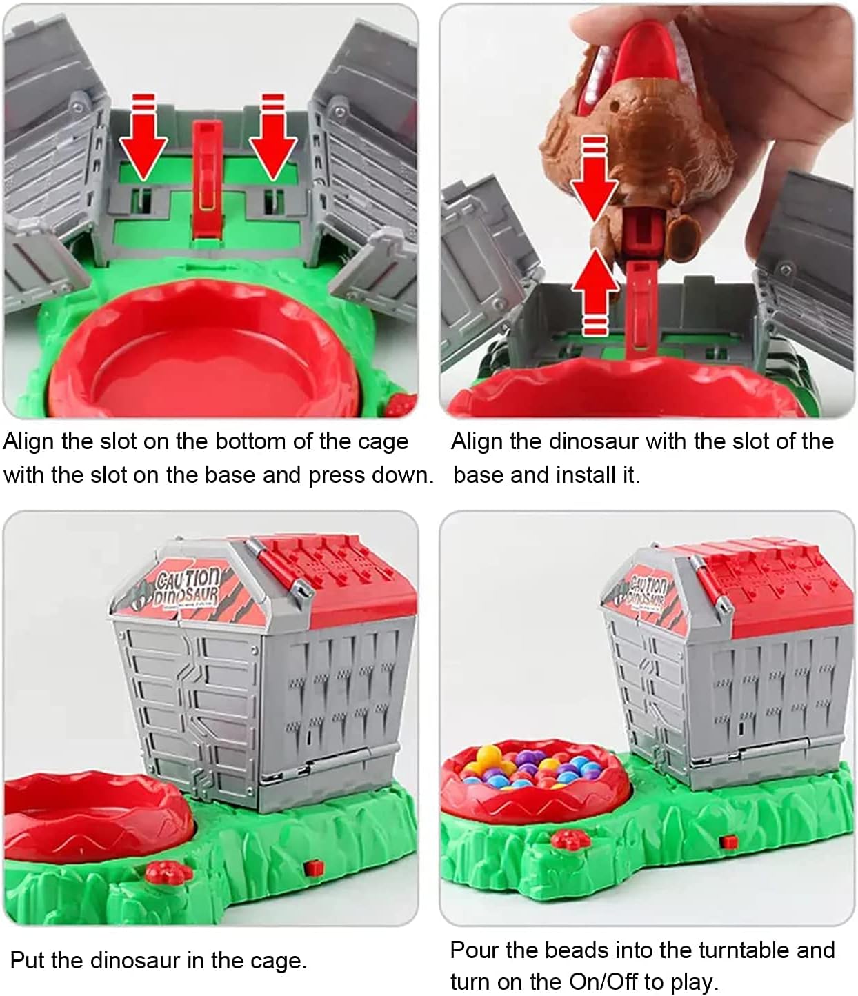 Precaucion Dinosaurio Juego de Mesa