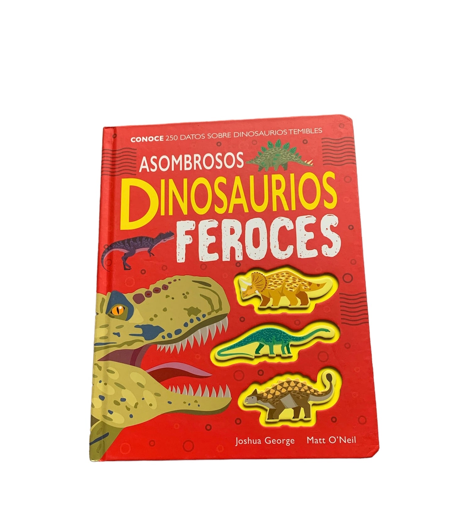 Libro Asombrosos Dinosaurios Feroces