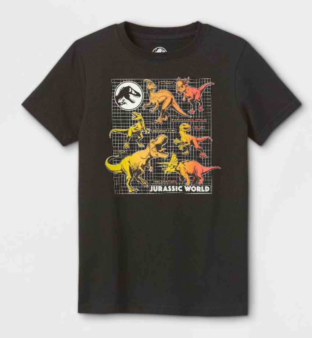 Camiseta Negra Jurassic World