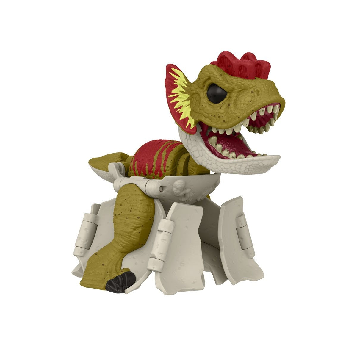 Dilophosaurus fierce changers 2 en 1