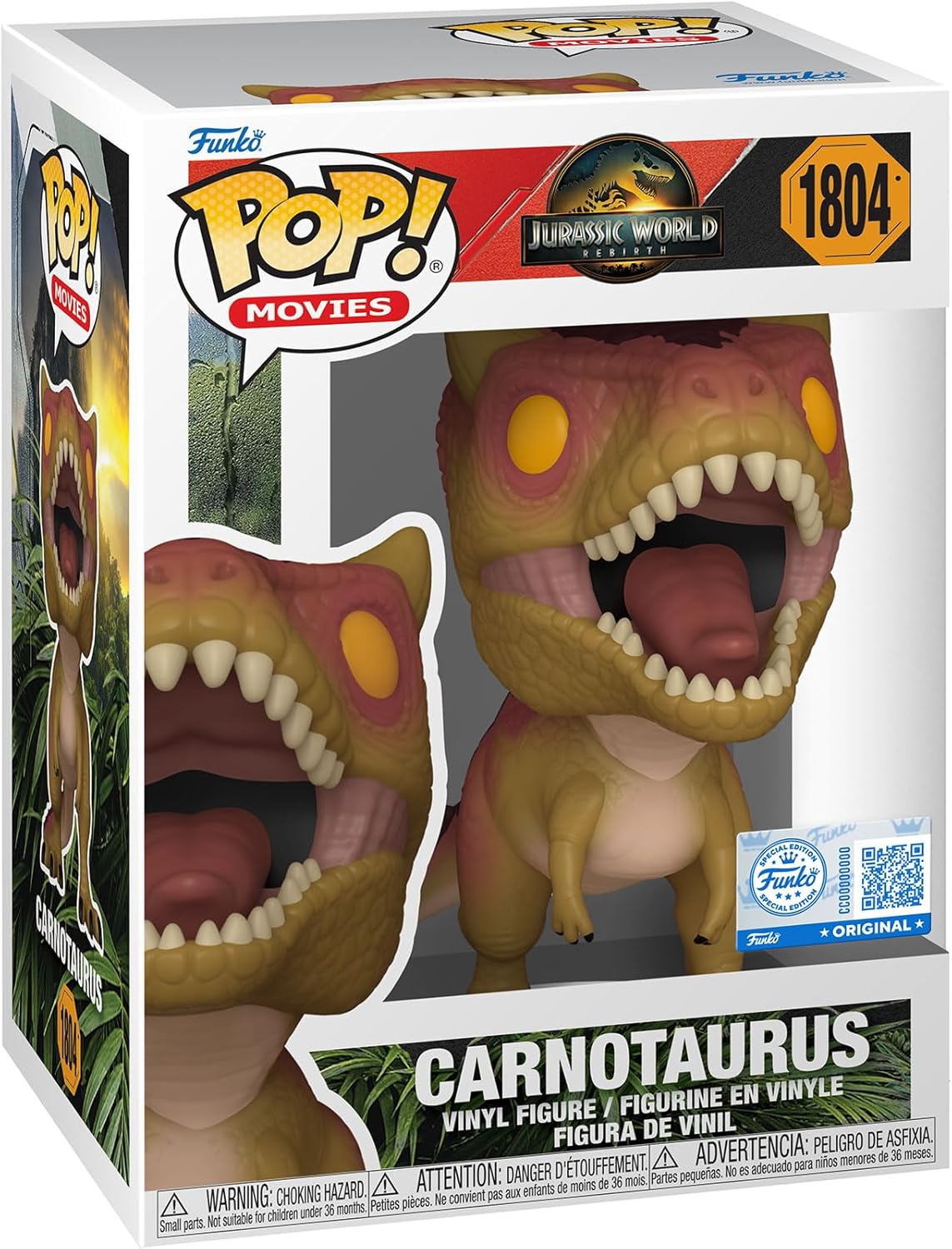 Funko Carnotaurus JW Rebirth #1804