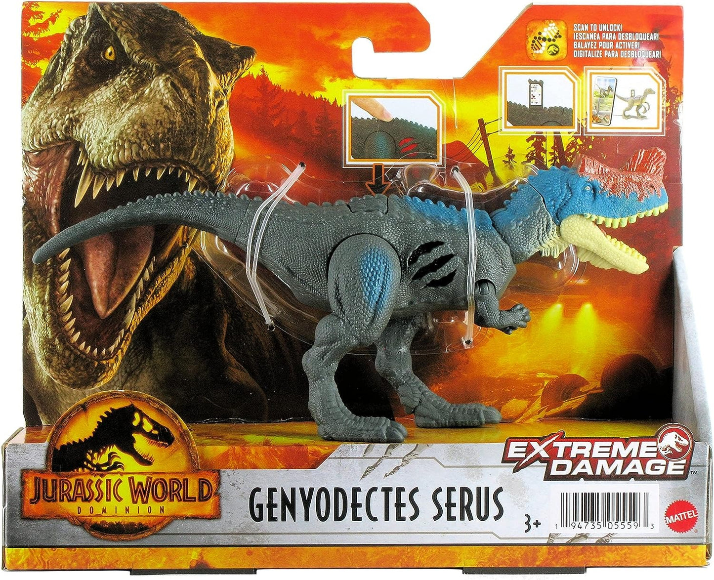 Genyodectes Serus Extreme Damage Jurassic World