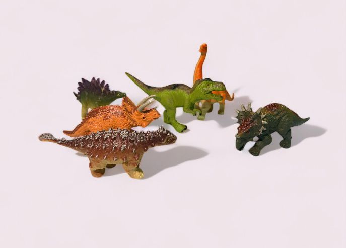 Set de dinosaurios 6 unidades DInosaur World