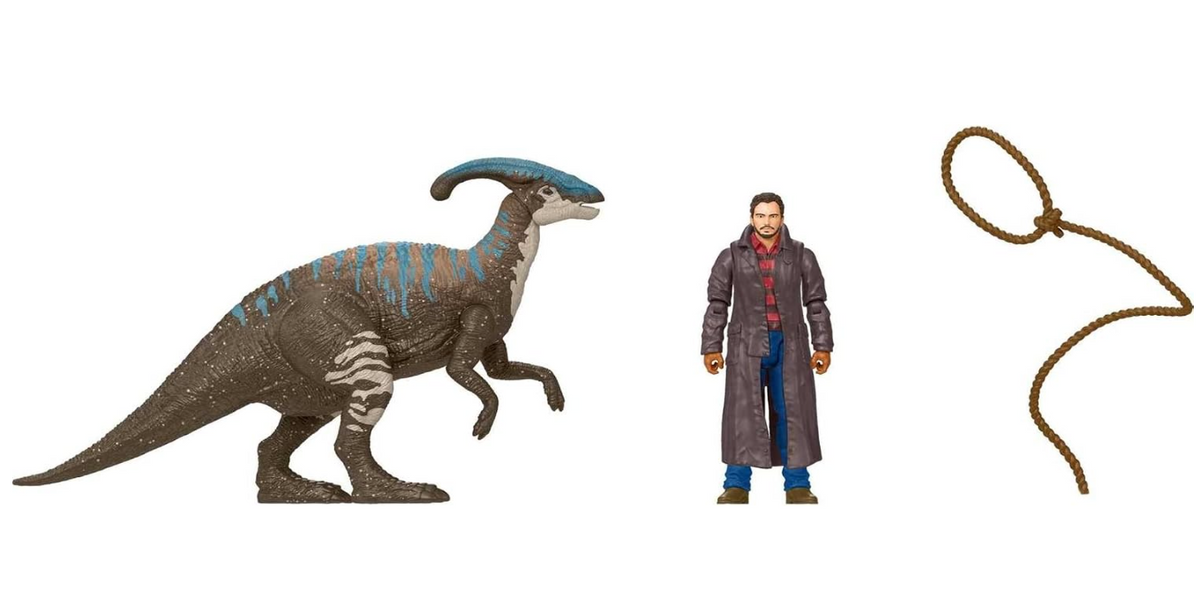 Owen & Parasaurolophus Jurassic World Dominion