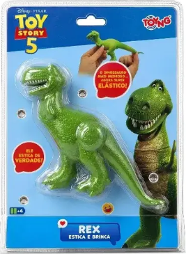 Figura estirable de disney Pixar toy Story Rex