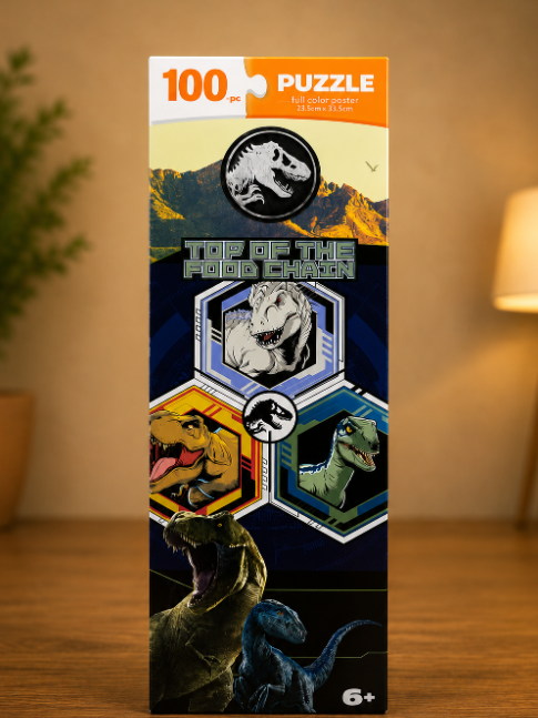 Rompecabezas 100 piezas Jurassic World (Educativo)