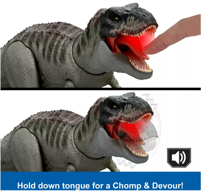 TRex Power Devour Jurassic World Rebirth
