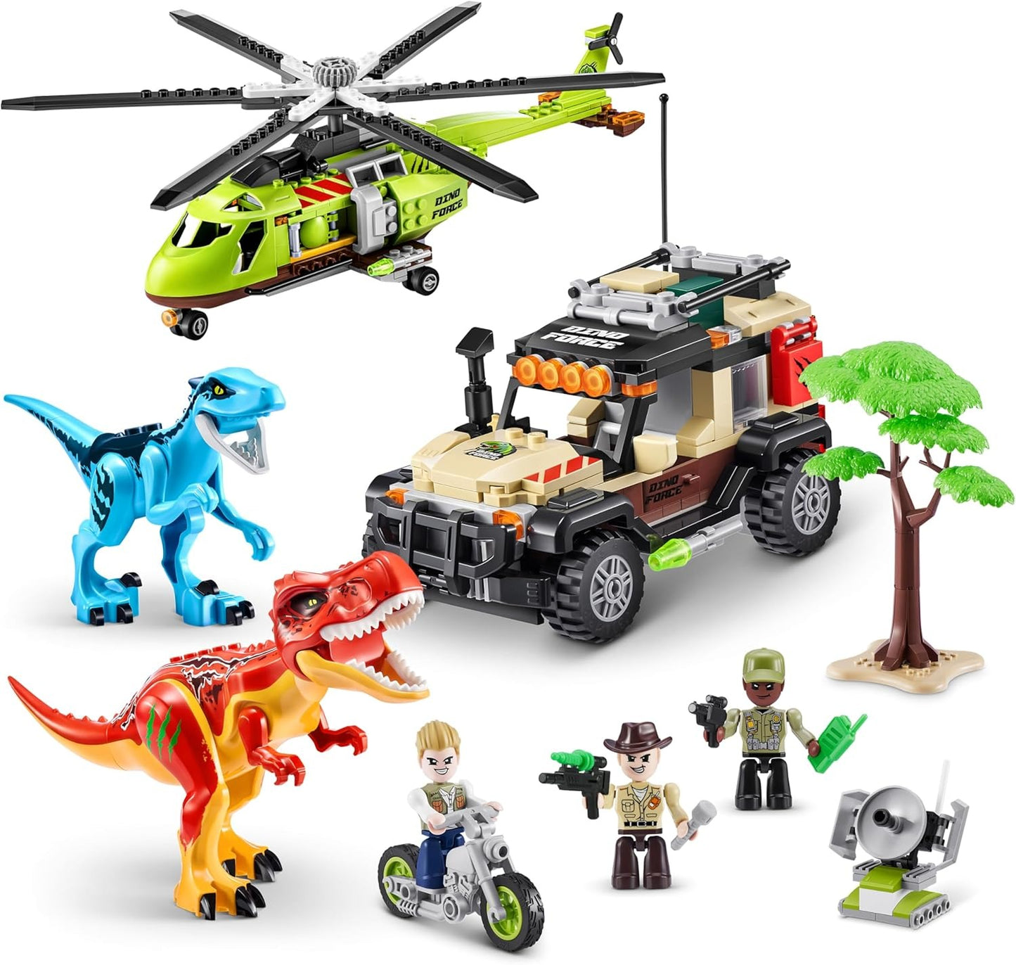Dino Adventura Bloque de construcción Zur Max