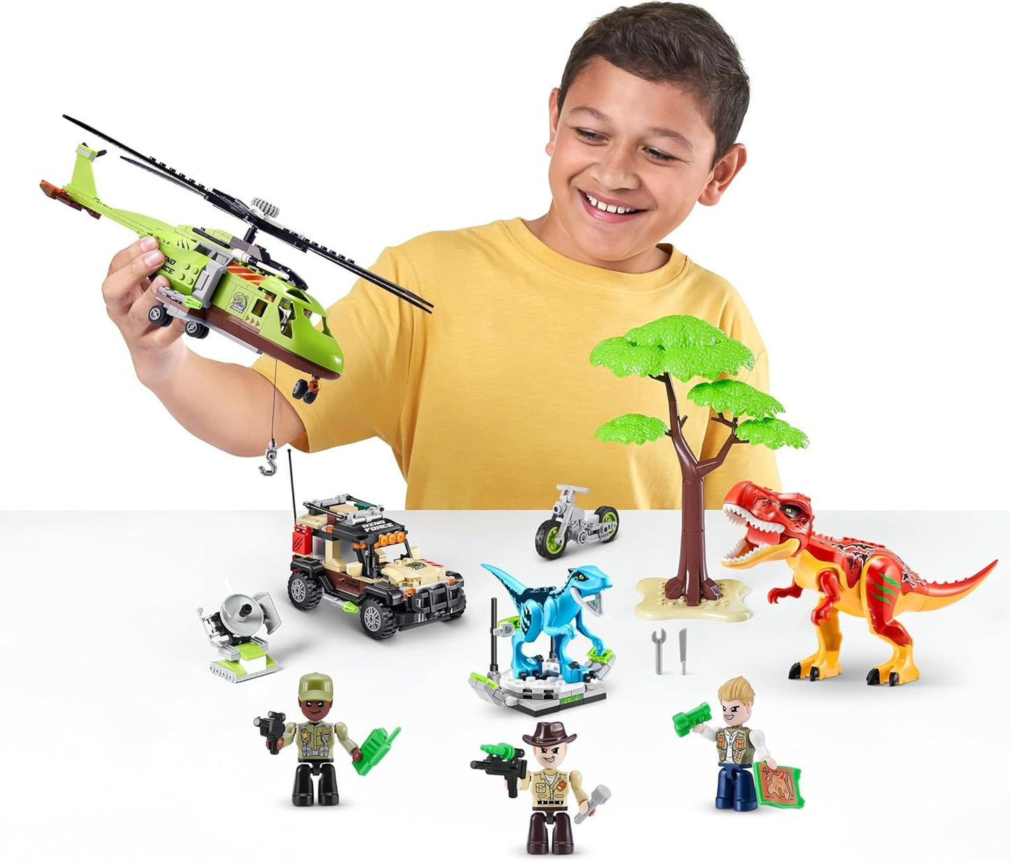 Dino Adventura Bloque de construcción Zur Max