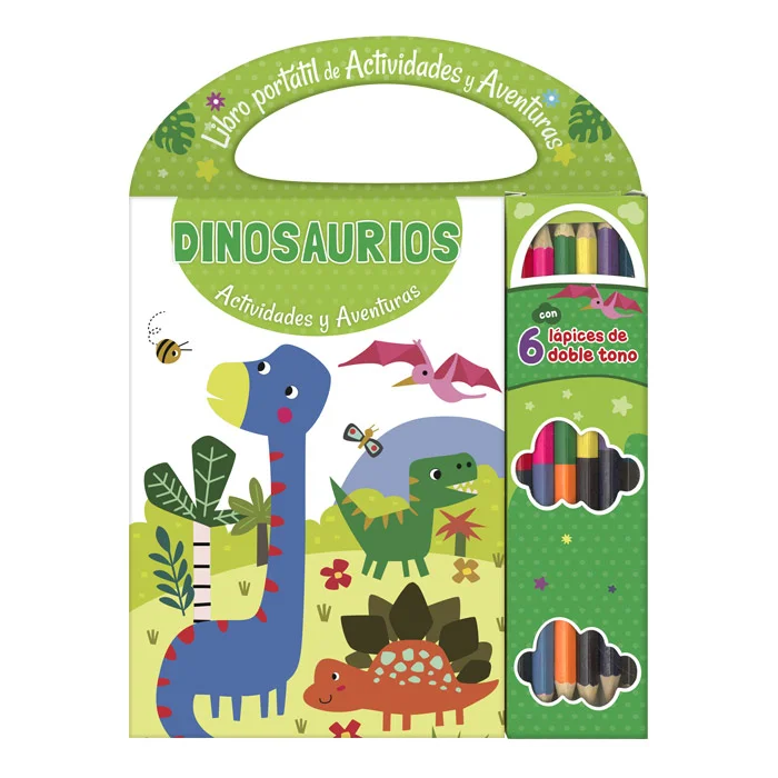 Libro Dinosaurios Actividades y Aventuras
