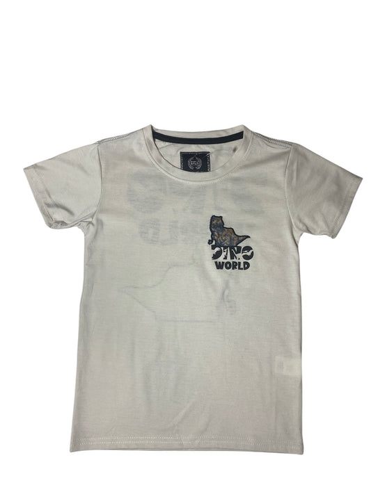 Camiseta Dino World Beige