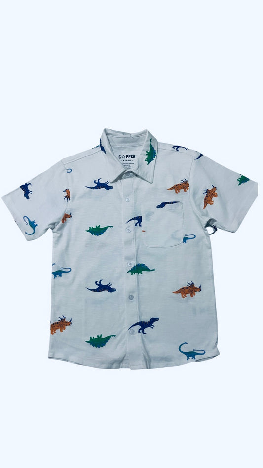 Camisa Botones Blanca Copper