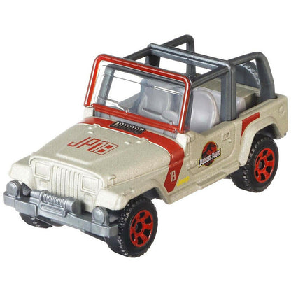 Carrito Matchbox Jurassic Jeep Wrangler