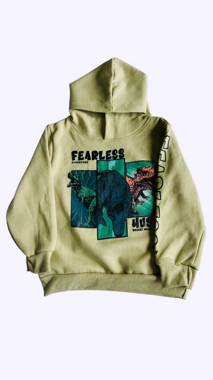 Abrigo Hoddie Fearless