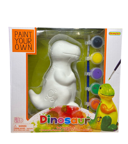 Set pinta tu propio dinosaurio