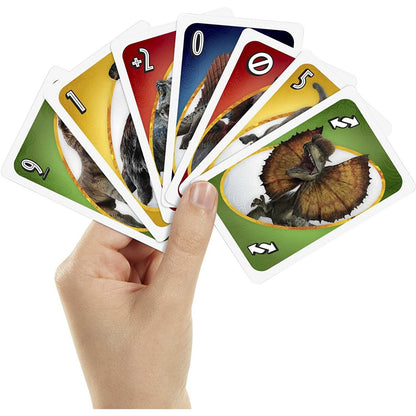 Juego de cartas UNO Jurassic World