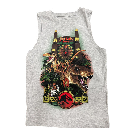 Camiseta Tirantes gris Jurassic Park