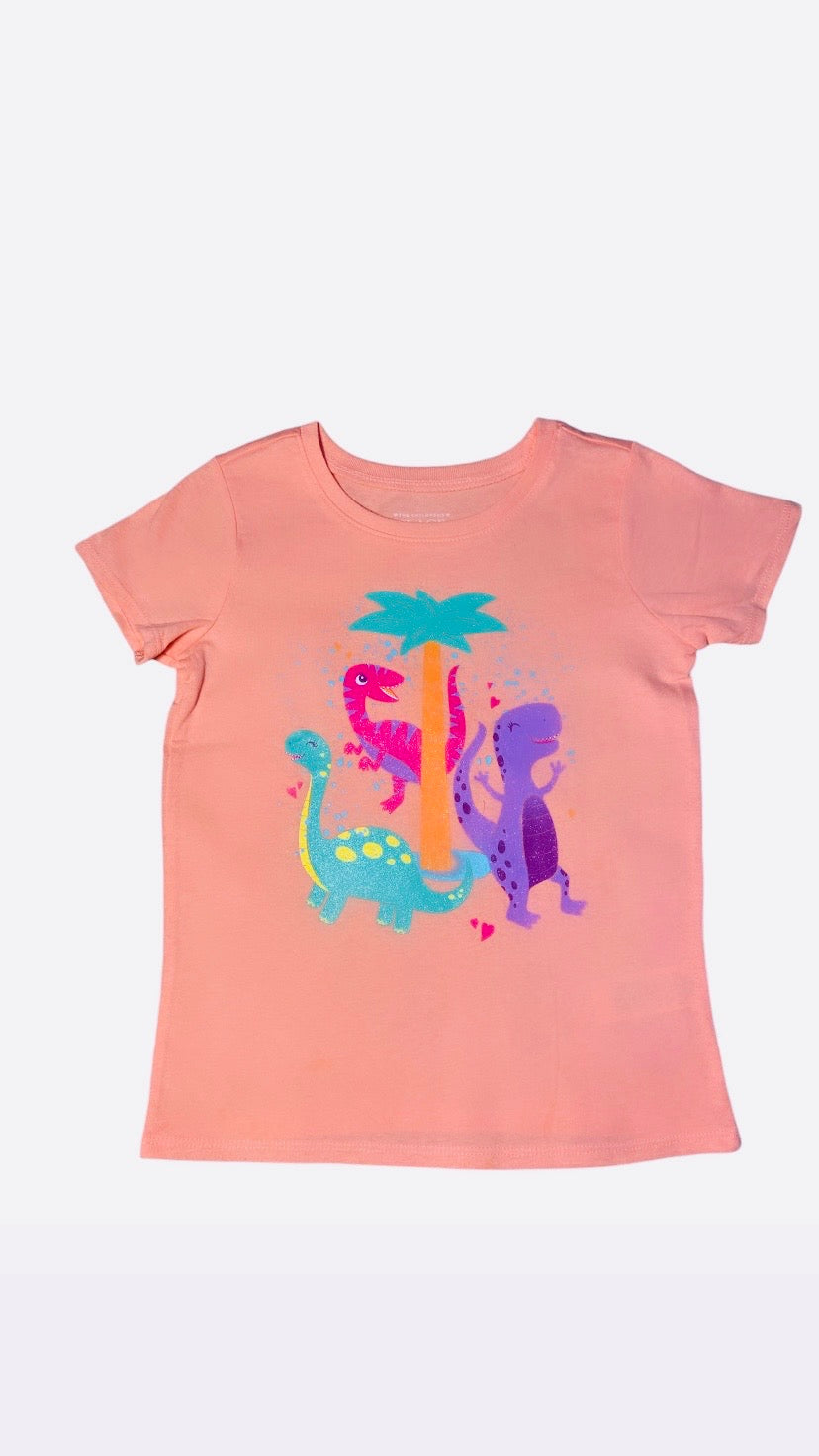 Camiseta rosada niñas