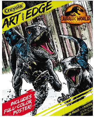 Libro de colorear Jurassic World