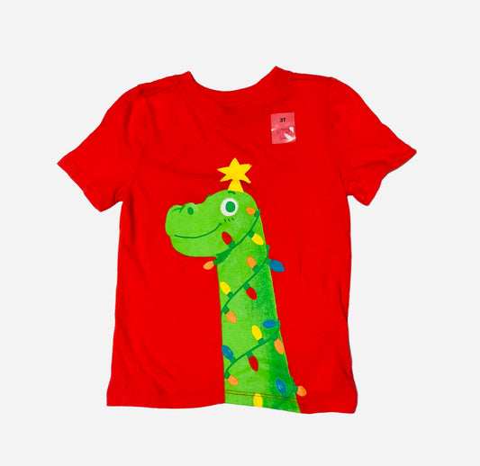 Camiseta Braquiosaurio Navidad