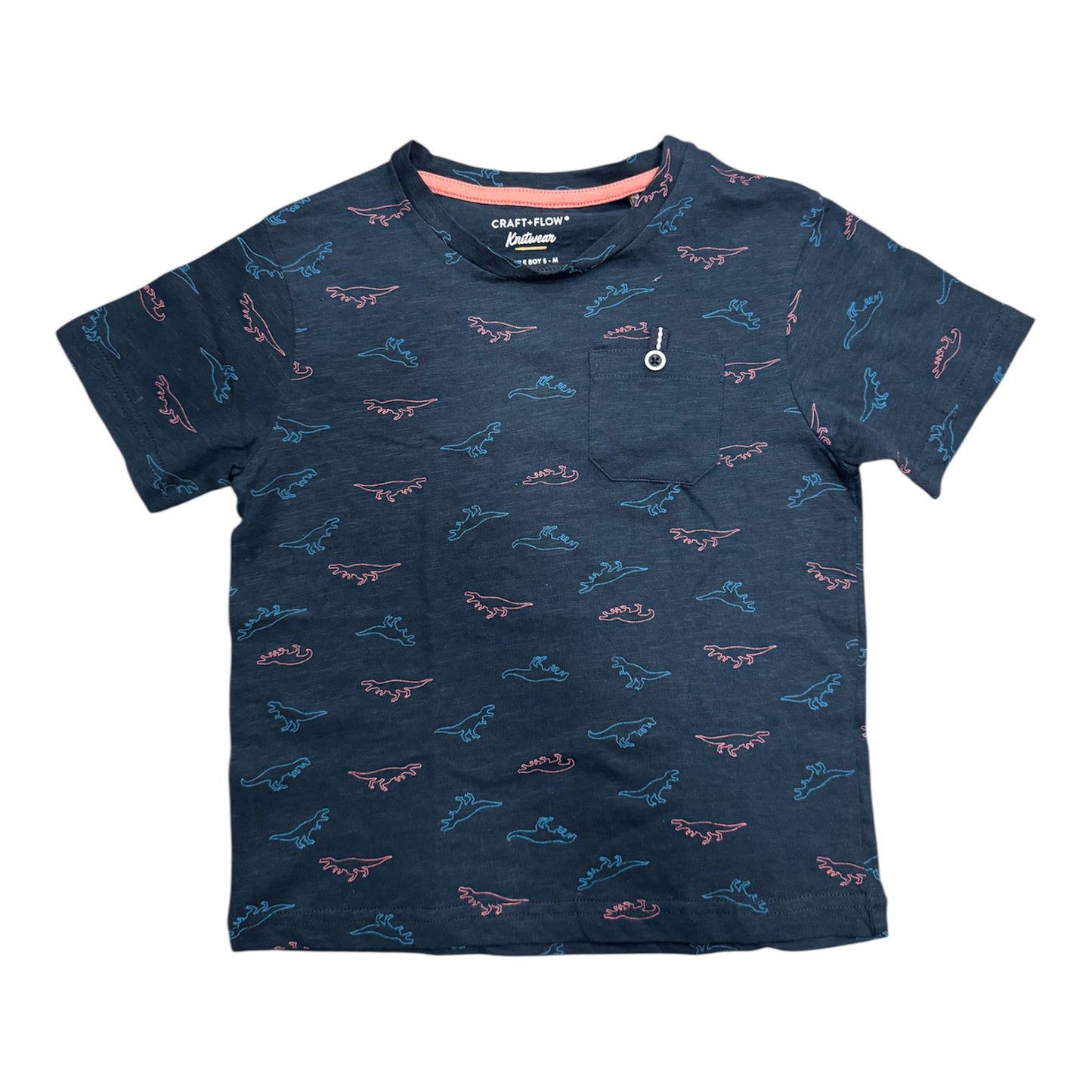 Camiseta Knitwear Azul