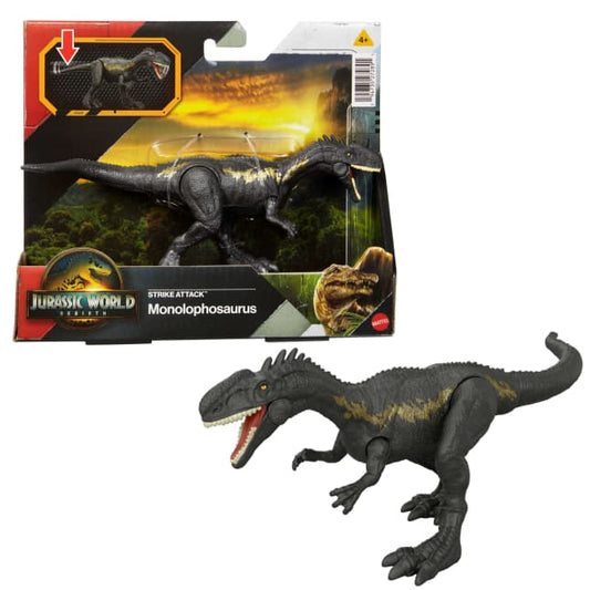 Monolophosaurus Strike Attack Jurassic World Rebirth