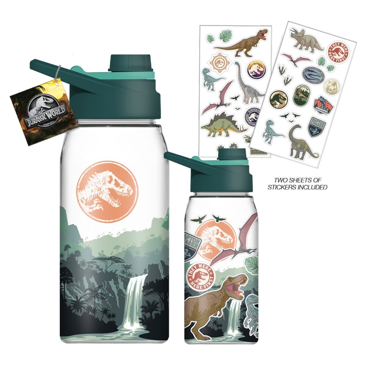 Botella Jurassic World con Stickers 20 onz