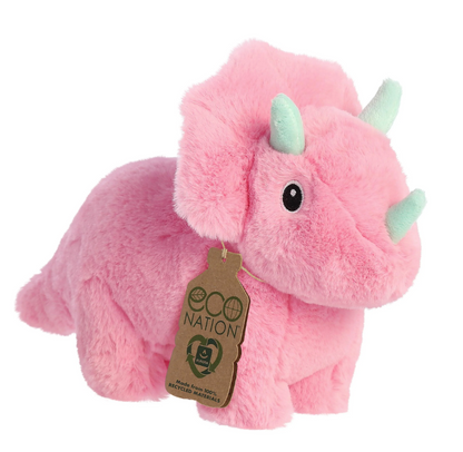 Peluche Triceratops Rosado