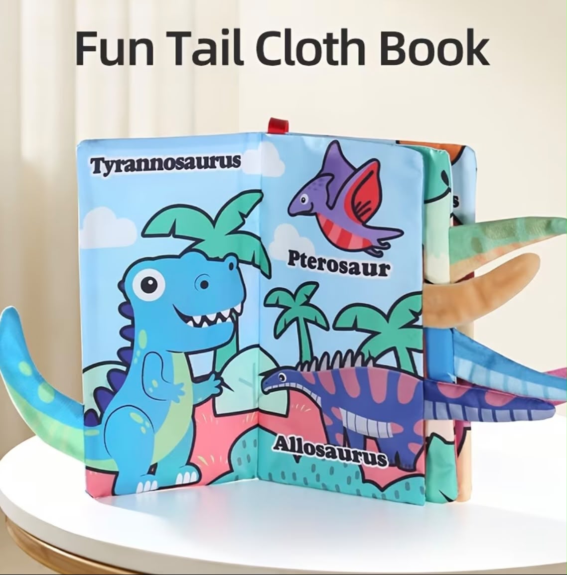 Libro colitas de dinosaurio