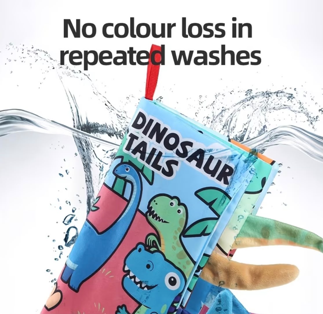 Libro colitas de dinosaurio