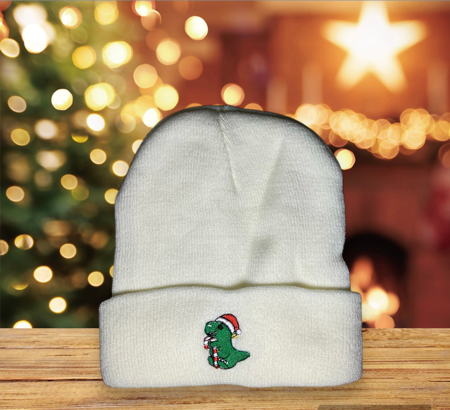 Gorro blanco navidad Rex 2-8 años