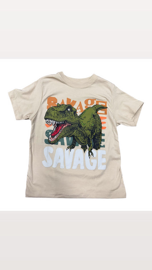 Camiseta Savage Beige
