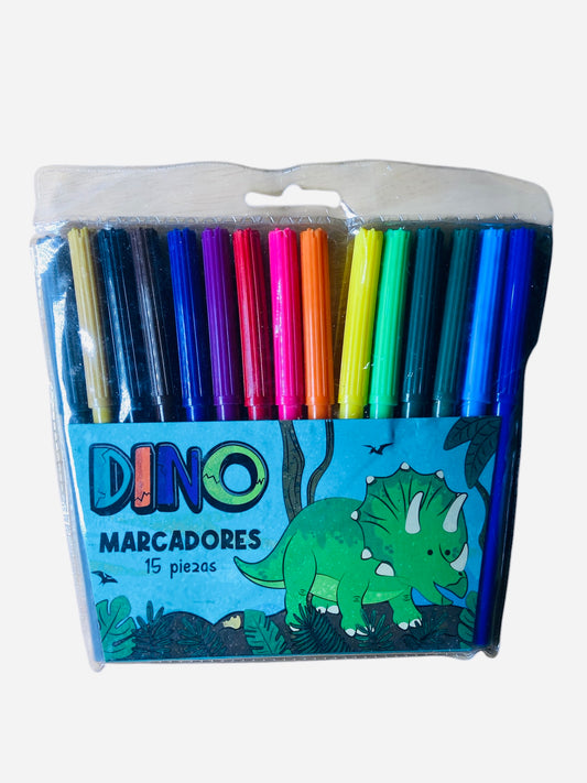 Marcadores dinosaurios