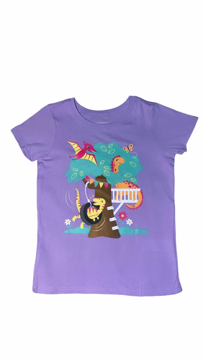 Camiseta morada niñas